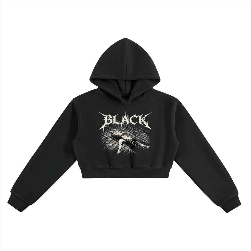 Wraith Cropped Hoodie