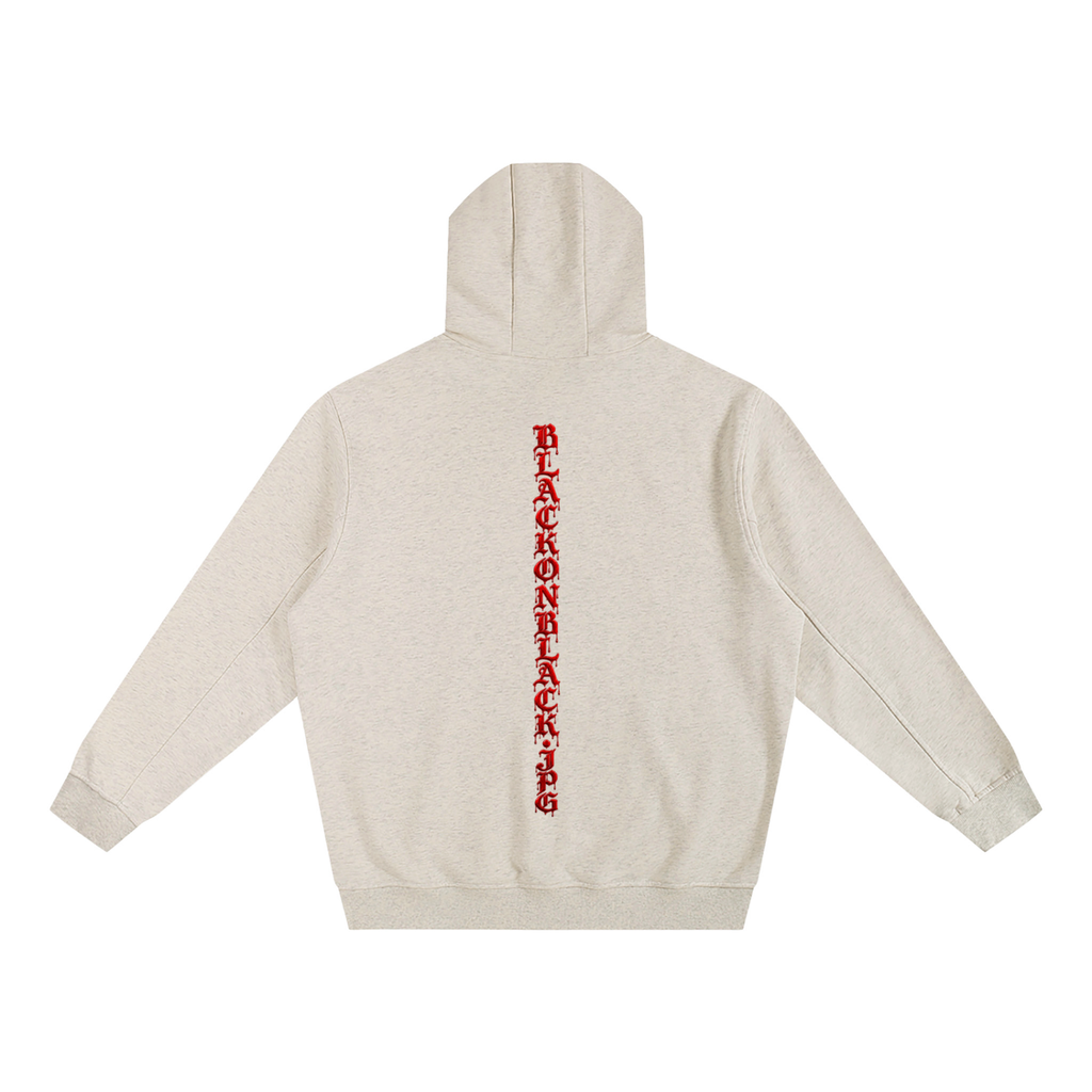 Fleeced High Neck Hoodie