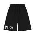 BL CK Raw Edge Shorts
