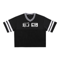 Taped Mesh Boxy T-Shirt