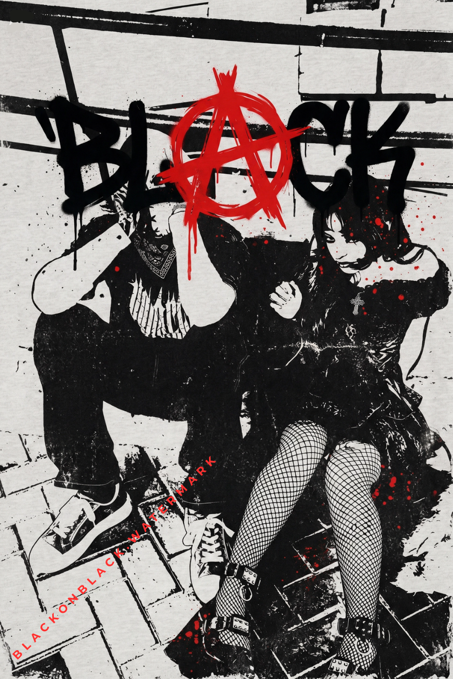 BLACK Anarchy Tee — PRE-SALE