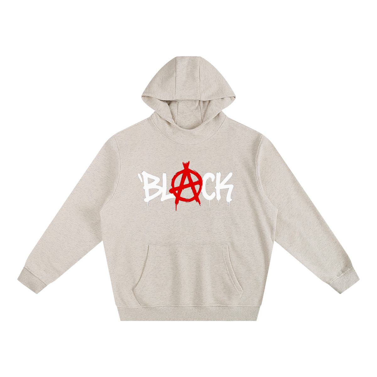 Fleeced High Neck Hoodie