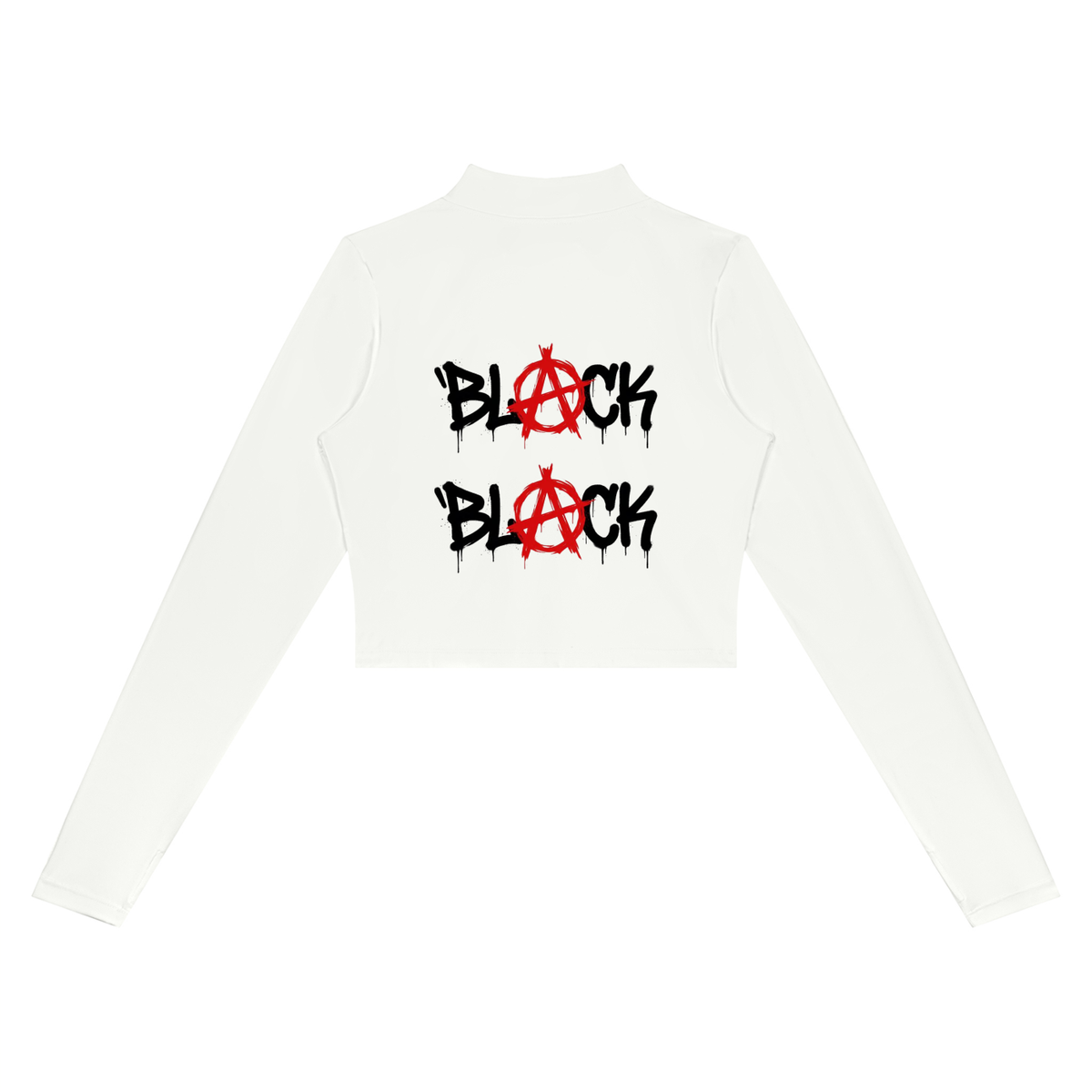BLACK Women’s Crop Yoga Sports Jacket