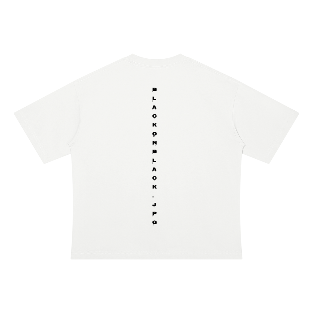 BLACK Original Print Cotton T-Shirt